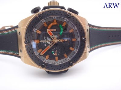 Copy Hublot F1 Geneve Watch Rose Gold Case